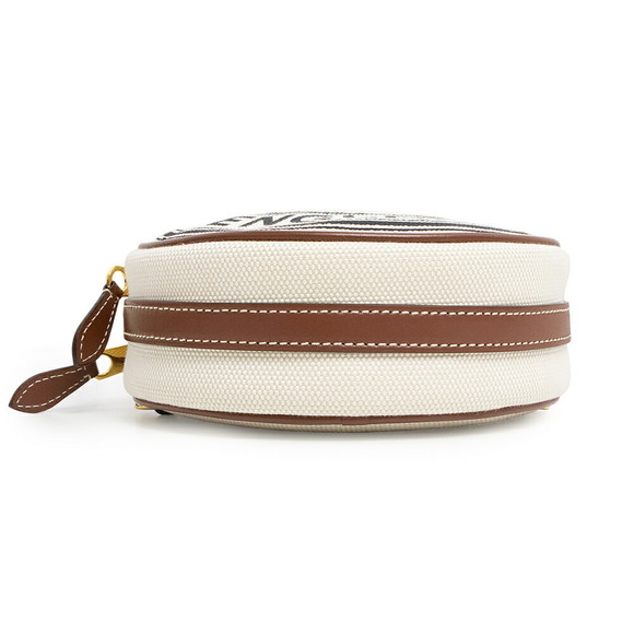 Burberry Louise Crossbody Shoulder Bag Canvas Leather Natural Beige Tan Brown - Picture 7 of 11